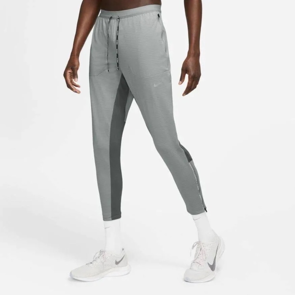 Nike Phenom Elite Knit Running Pants CU5504-077 (Light Smoke Grey/Smoke Grey)